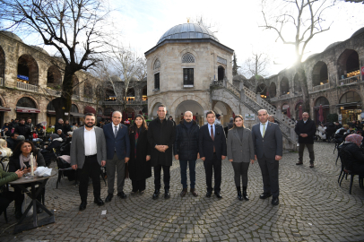 CHP’li Başarır’dan Başkan Aydın’a ziyaret ve Kozahan’da esnaf turu