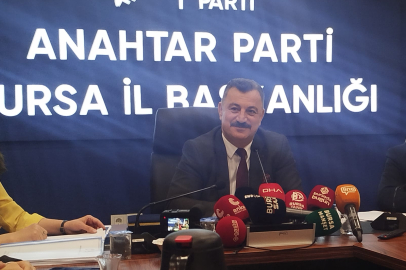 Anahtar Parti Bursa İl Başkanı Aslan: "Bursa yatırımsız ve susuz kaldı"