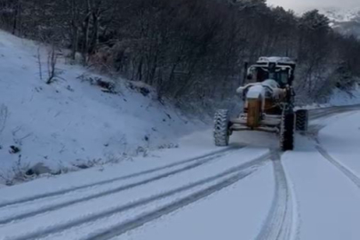 Bursa ekipleri karla mücadelede teyakkuzda