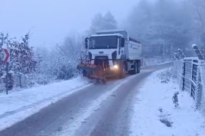 Bursa’da kar alarmı: Ekipler sahada