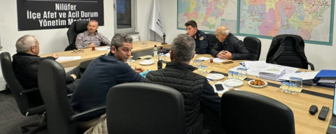 Bursa’da deprem senaryolu tatbikat: Nilüfer Belediyesi sahada