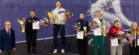 Osmangazili eskrimci Elvin Günışık’tan uluslararası gurur