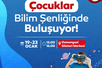 Osmangazi’de Bilim Şenliği başlıyor