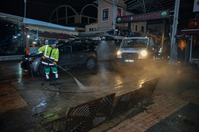 Büyükşehir’den Tarihi Çarşı’da altyapı seferberliği