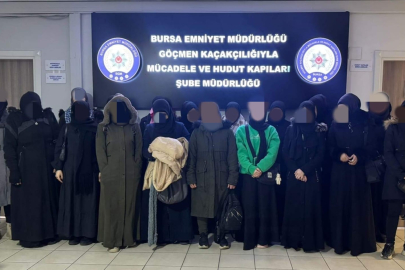 Bursa’da kaçak işçi operasyonu: 46 yabancı uyruklu gözaltında