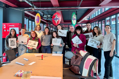 Nilüfer’de yaratıcılık atölyesi: Şeffaf katmanlarla sanat deneyimi