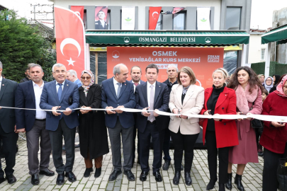 OSMEK’in 29’uncu merkezi Yenibağlar’da hizmete girdi