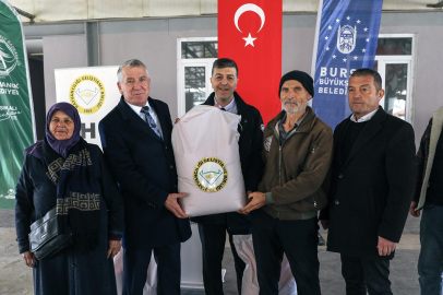 Harmancık’ta çiftçilere 22 ton yulaf tohumu desteği