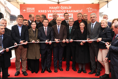 Osmangazi'de Hamit Özelif Kreş ve Gündüz Bakımevi Açıldı