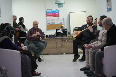 Yenişehir’de hastalara huzur veren müzik etkinliği