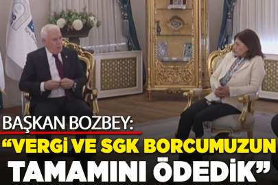 Bursa Büyükşehir Belediye Başkanı Bozbey: “Vergi ve SGK borcumuzun tamamını ödedik”