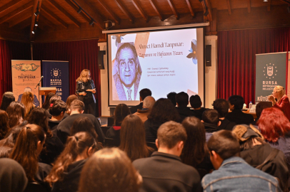 Bursa Şehir Kütüphanesi’nde Tanpınar ve modern mitler konuşuldu