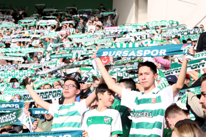Osmangazi’de minik taraftarlar Bursaspor coşkusunu ilk kez yaşadı