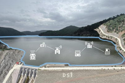 SCADA sistemiyle Çınarcık Barajı’nda su seviyesi anlık takip ediliyor