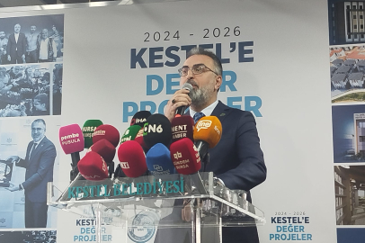 Başkan Erol'dan 'Kestel'e Değer' yatırımlar