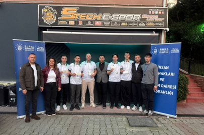 Bursa Büyükşehir Belediyesi çalışanları e-spor turnuvasında buluştu