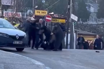 Bursa'da tekme tokat yol verme kavgası