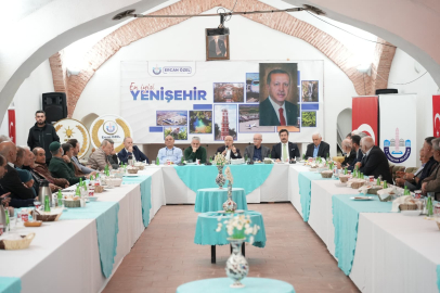 Bursa İl Genel Meclisi'nin eski üyeleri Yenişehir’de toplandı