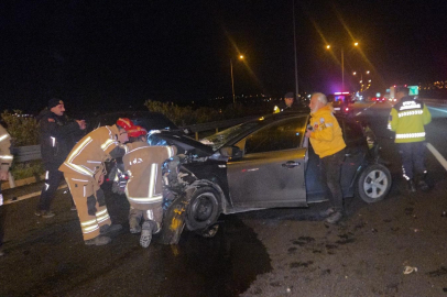 Gebze-Orhangazi-İzmir Otoyolu’nda zincirleme kaza