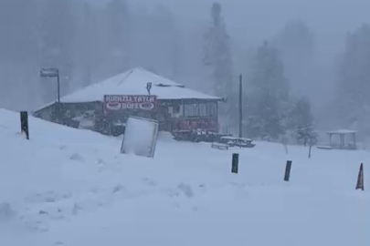 Uludağ’da Şubat karı: Zirvede 163 santimetreye ulaştı