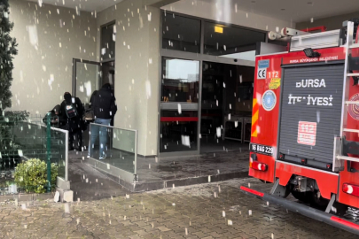 Bursa'da hastanede yangın paniği