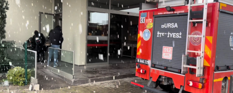 Bursa'da hastanede yangın paniği
