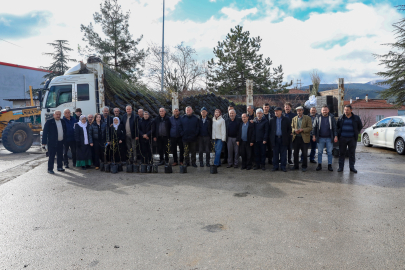 Bursa’da üreticiye büyük destek: Fide ve fidanlar yüzde 50 hibeyle dağıtıldı