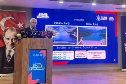 Başkan Bozbey Bursa'da barajların son durumunu açıkladı