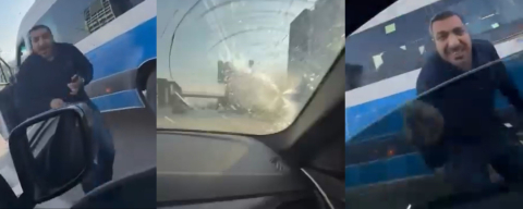 Bursa'da yol verme kavgası! Camı kırdı, 180 bin lira ceza yedi