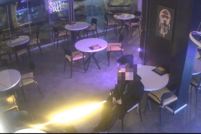 Hırsızlık için girdiği kafede ısındı, yemek yedi, televizyon izledi