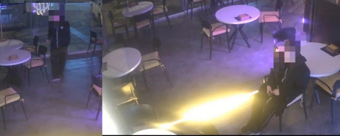 Hırsızlık için girdiği kafede ısındı, yemek yedi, televizyon izledi