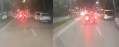 Bursa'da 'dur' ihtarına uymayan motosikletli yakalandı: 200 bin TL ceza yedi