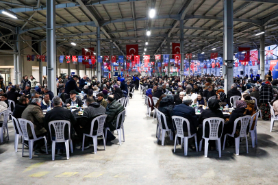 Yenişehir’de binlerce vatandaş aynı sofrada Ramazan’ı paylaştı