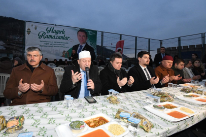 Başkan Aydın Alacahırka’da Ramazan bereketini vatandaşlarla paylaştı