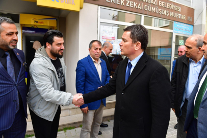 Başkan Aydın'dan Emek Zekai Gümüşdiş Mahallesi'ne ziyaret