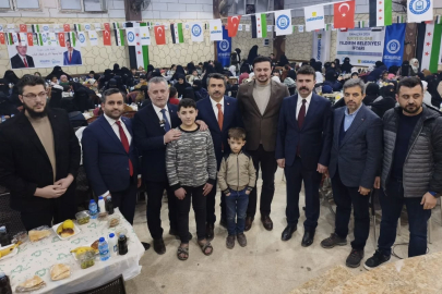 Yıldırım Belediyesi'nden Halep'te Ramazan sofrası