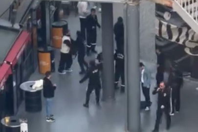 Bursa'da AVM'de iki grup arasında kavga!