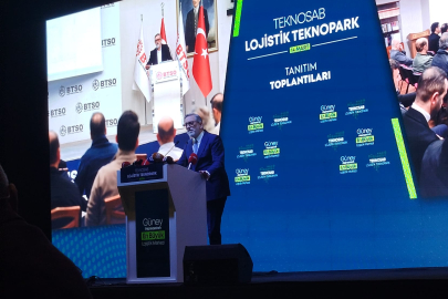 BTSO Başkanı Burkay: "TEKNOSAB Lojistik Teknopark ile Bursa küresel lojistik noktası olacak"