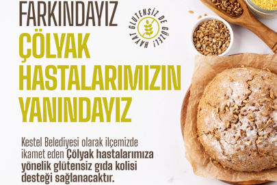 Kestel Belediyesi’nden çölyak hastalarına özel destek