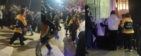 Ulu Camii'nde Kadir Gecesi yoğunluğu! Bir kadın baygınlık geçirdi