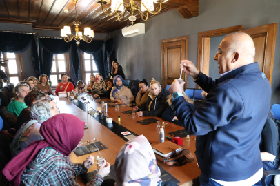 Osmangazi’de kadınlar kendi parfümlerini yapmayı öğrendi