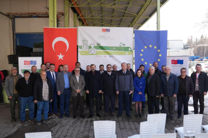 Gürsu’da tarımsal üretimde yeni dönem: Meyve kasası hattı kuruldu