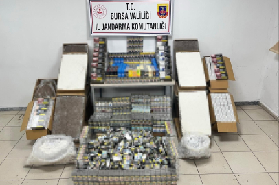 Bursa’da dev operasyon: Çok sayıda kaçak sigara ve tütün ürünü ele geçirildi