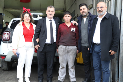 Anahtar Parti Bursa'dan Otosansit'te esnaf ziyareti