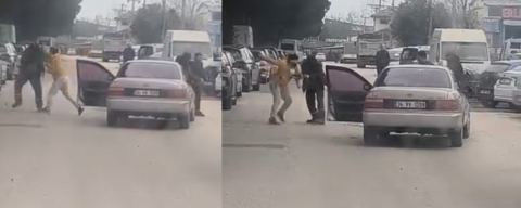 Bursa'da trafikte yumruklu kavga! 360 bin TL ceza yediler