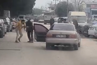 Bursa'da trafikte yumruklu kavga! 360 bin TL ceza yediler