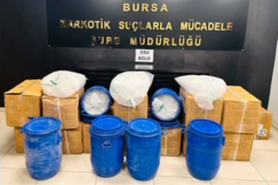 Bursa'da uyuşturucu operasyonu: 4 gözaltı