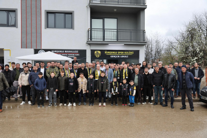 Bursa Büyükşehir’den Kurşunlu gençlerine yeni spor alanı