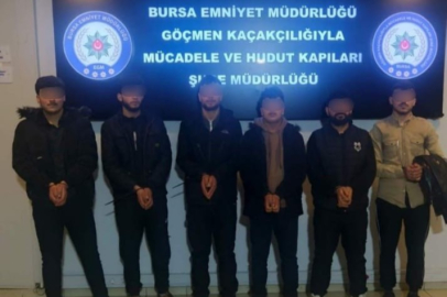 Bursa’da kaçak göçmen operasyonu: 17 yabancı uyruklu yakalandı