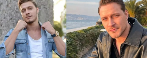 Burak Çelik oğlu Aslan ile fotoğrafını paylaştı! 'Babasının kopyası'